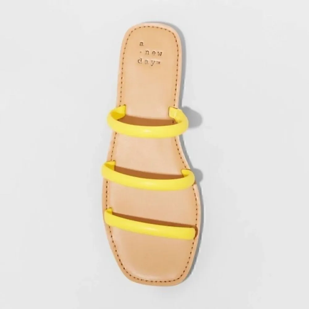 Women's Wren Triple Strap Sandals - A New Day